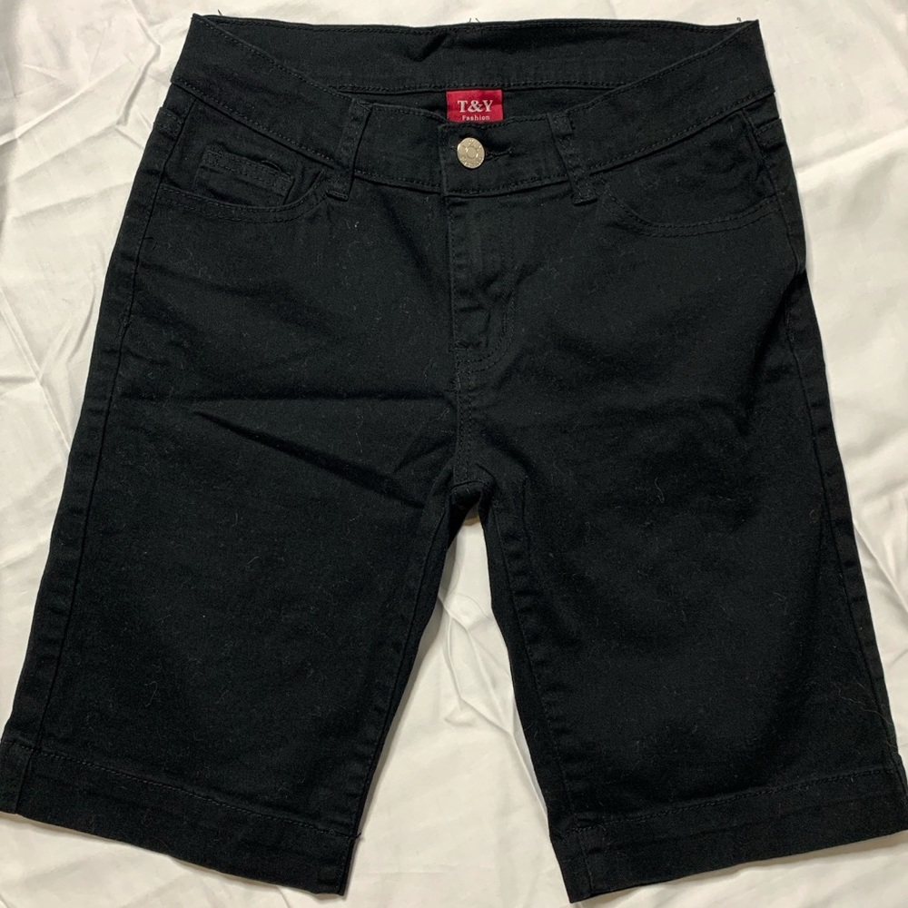 Black shorts